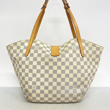 Louis Vuitton Salina Rubis, White, Canvas, tote
