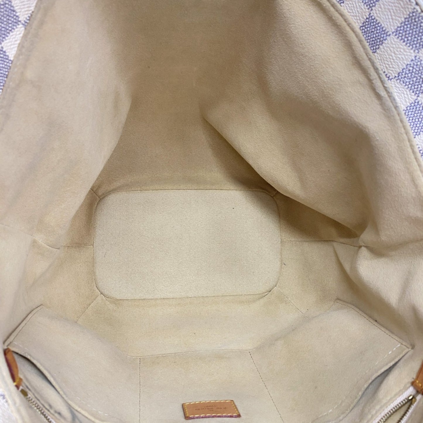 Louis Vuitton Salina Rubis, White, Canvas, tote