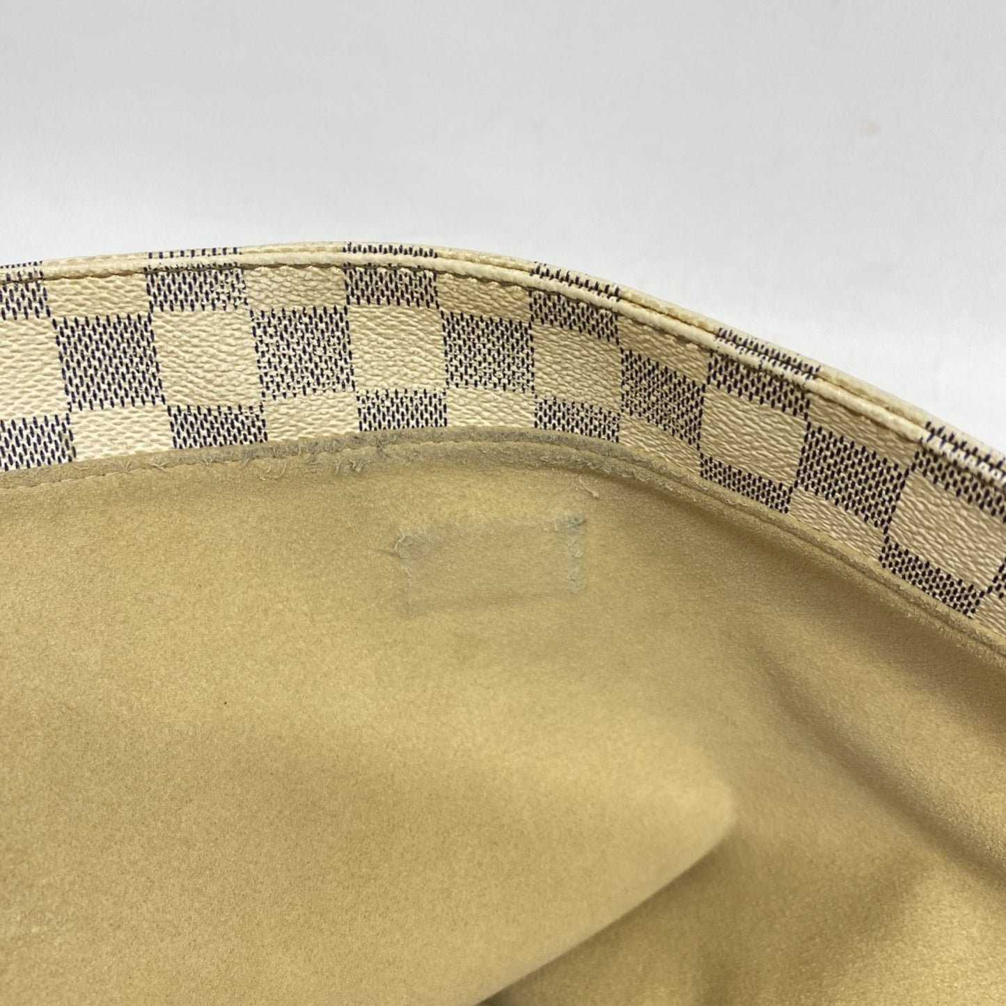 Louis Vuitton Salina Rubis, White, Canvas, tote