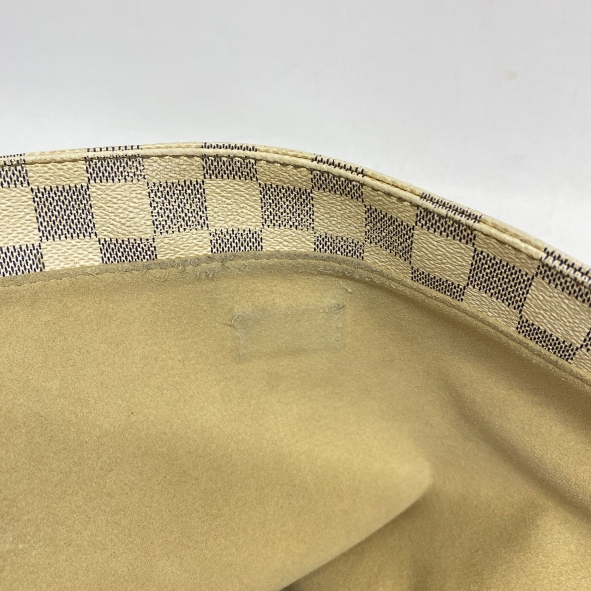 Louis Vuitton Salina Rubis, White, Canvas, tote