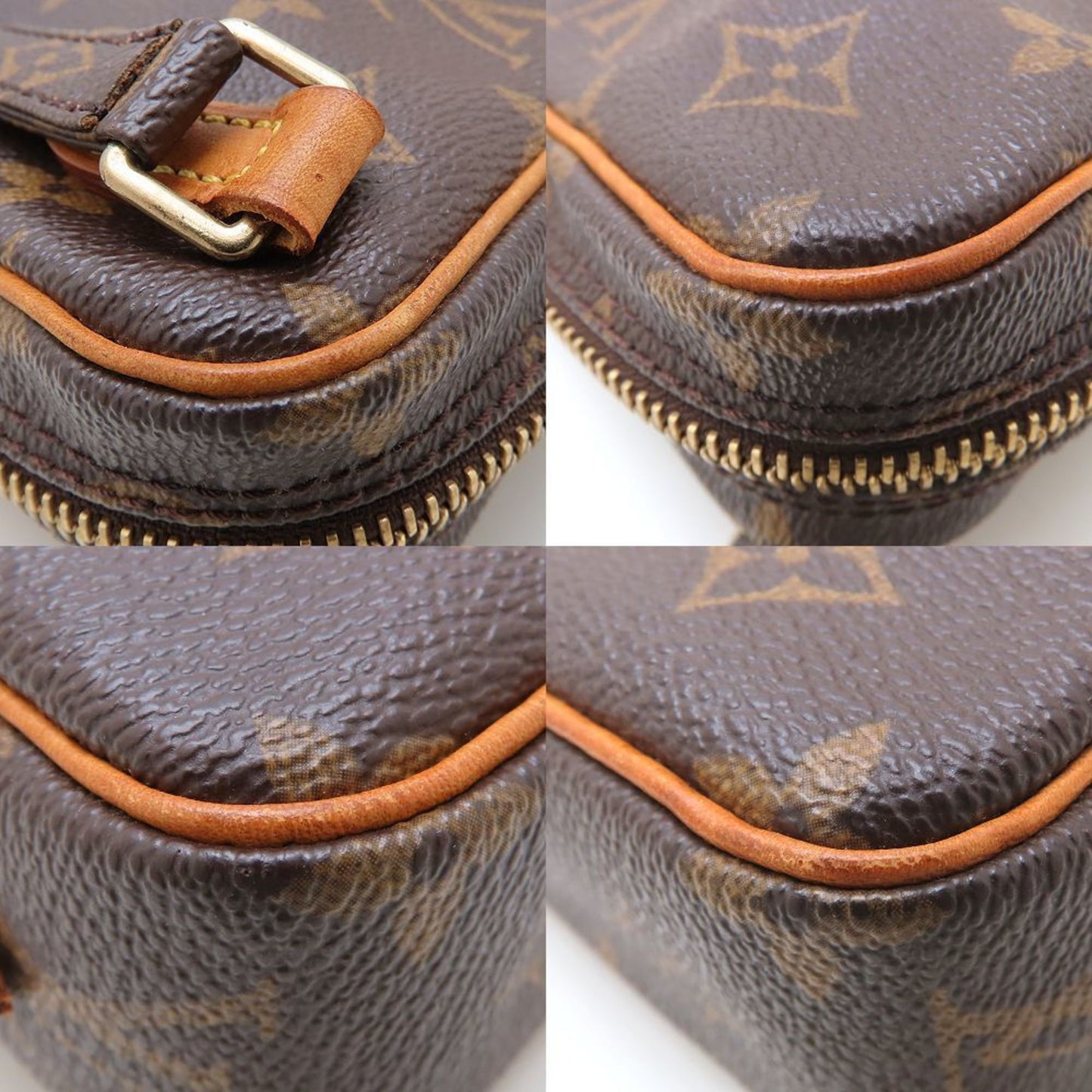 Louis Vuitton Marly, Brown, Canvas, shoulder