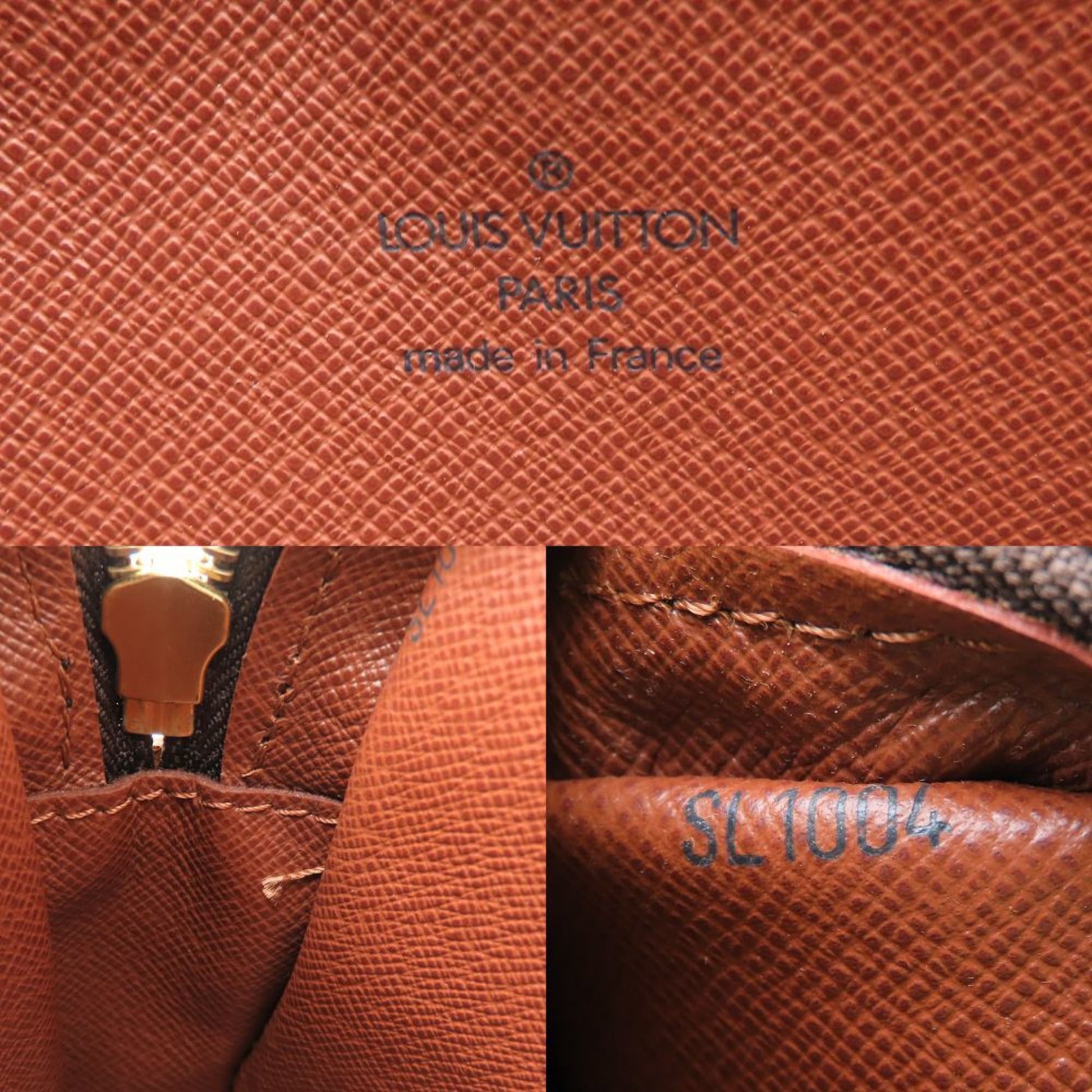 Louis Vuitton Marly, Brown, Canvas, shoulder