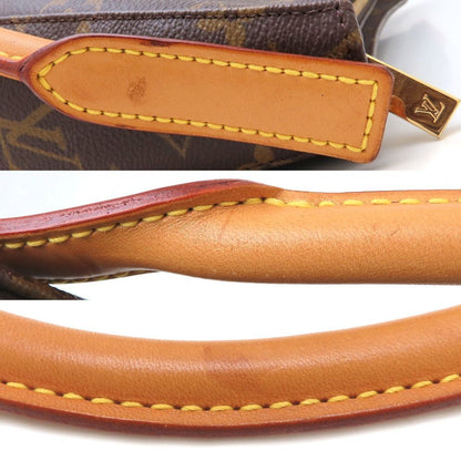 Louis Vuitton Looping MM, Brown, Canvas, shoulder