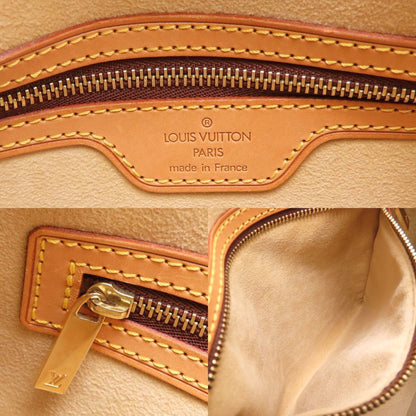 Louis Vuitton Looping MM, Brown, Canvas, shoulder