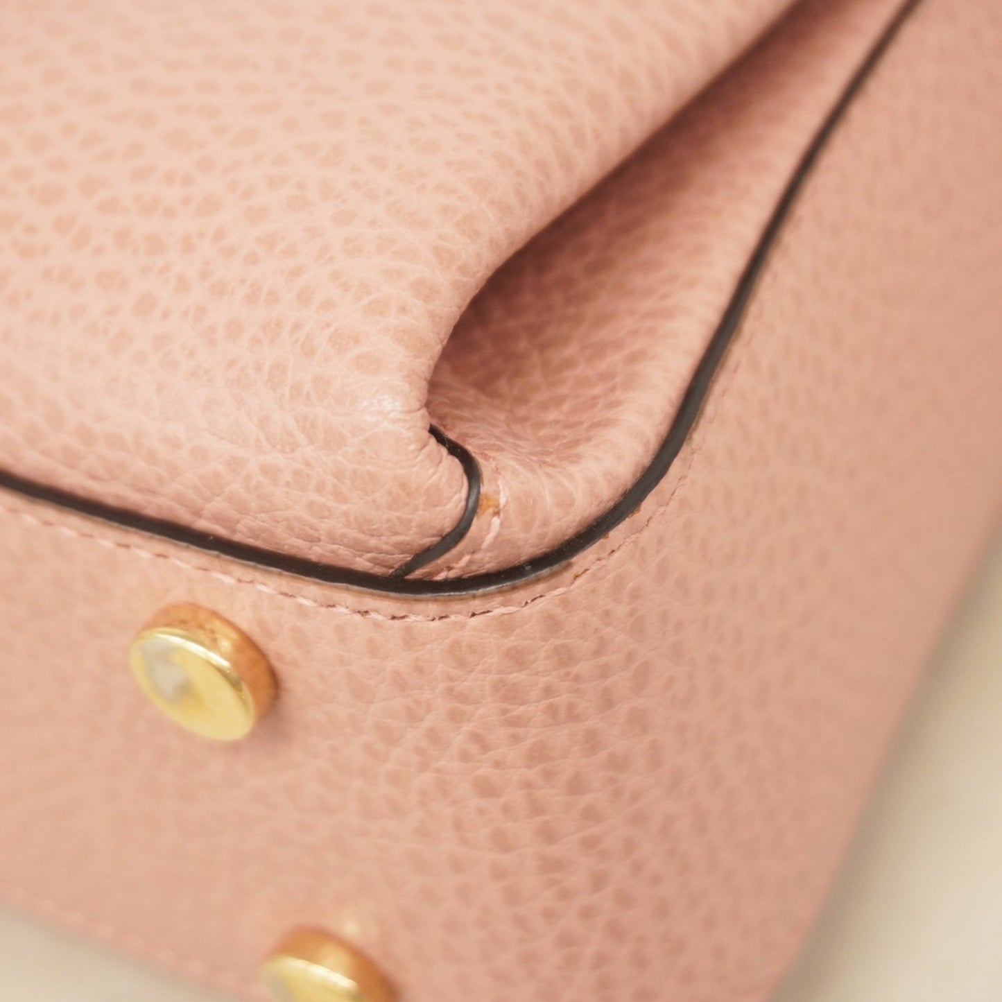 Gucci Interlocking G, Pink, Leather, shoulder