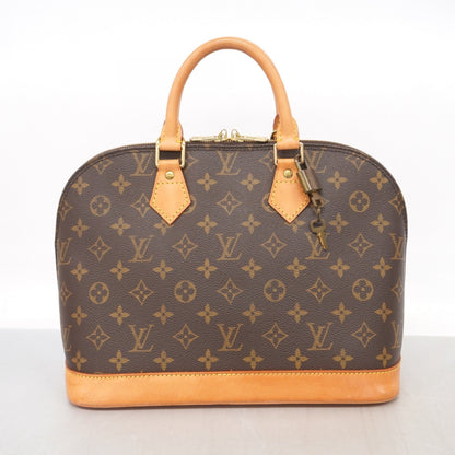 Louis Vuitton Alma, Brown, Canvas, handbag