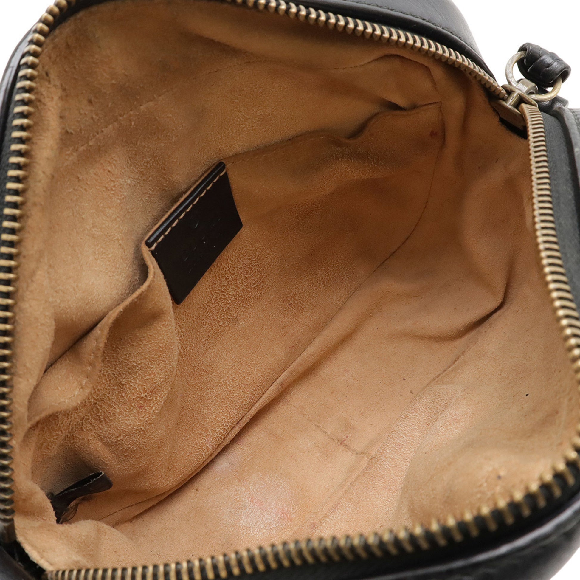 Gucci Marmont, Black, Leather, shoulder