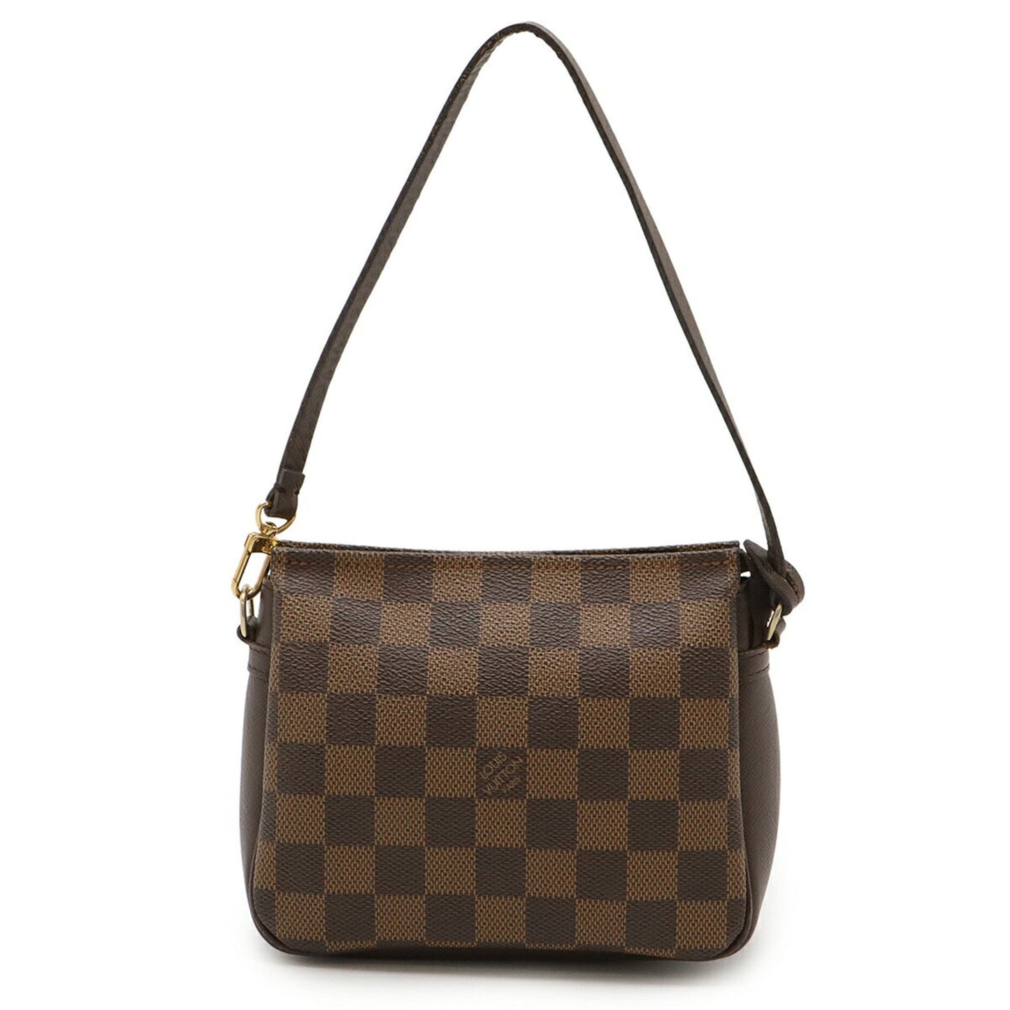 Louis Vuitton Trousse Make Up Bag, Brown, Canvas, clutch