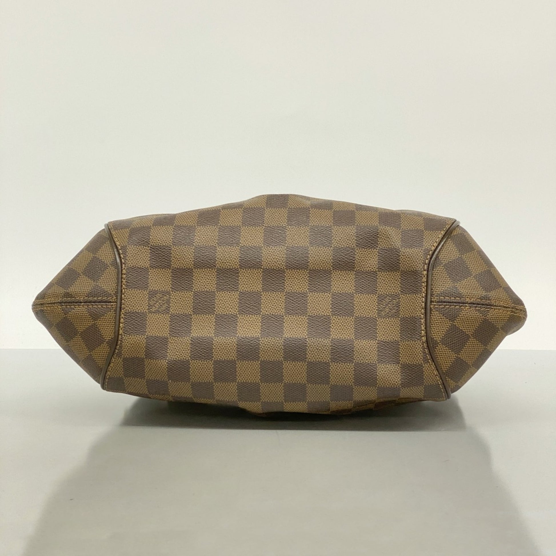 Louis Vuitton Sistina, Brown, Canvas, handbag