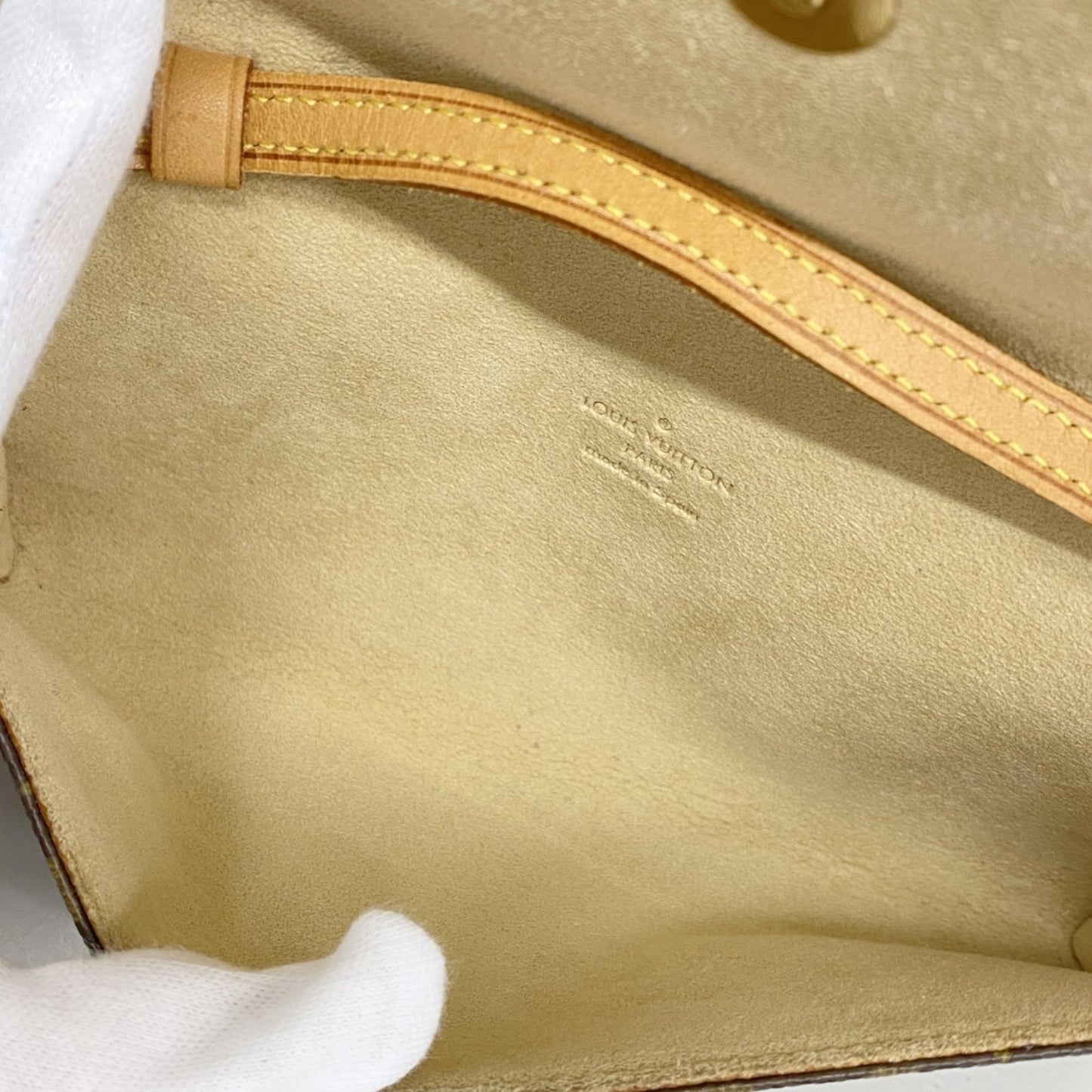 Louis Vuitton Twin, Brown, Canvas, clutch