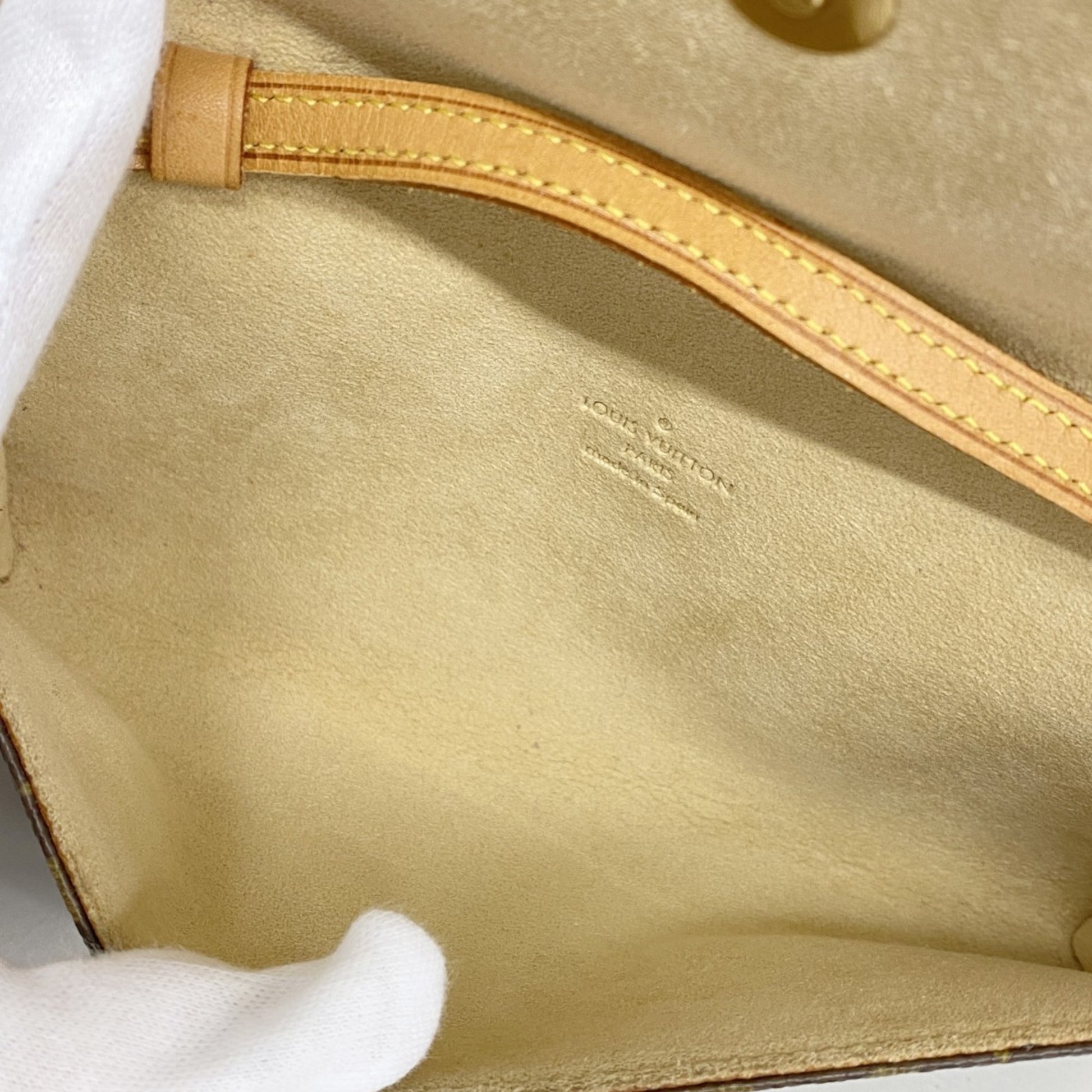 Louis Vuitton Twin, Brown, Canvas, clutch