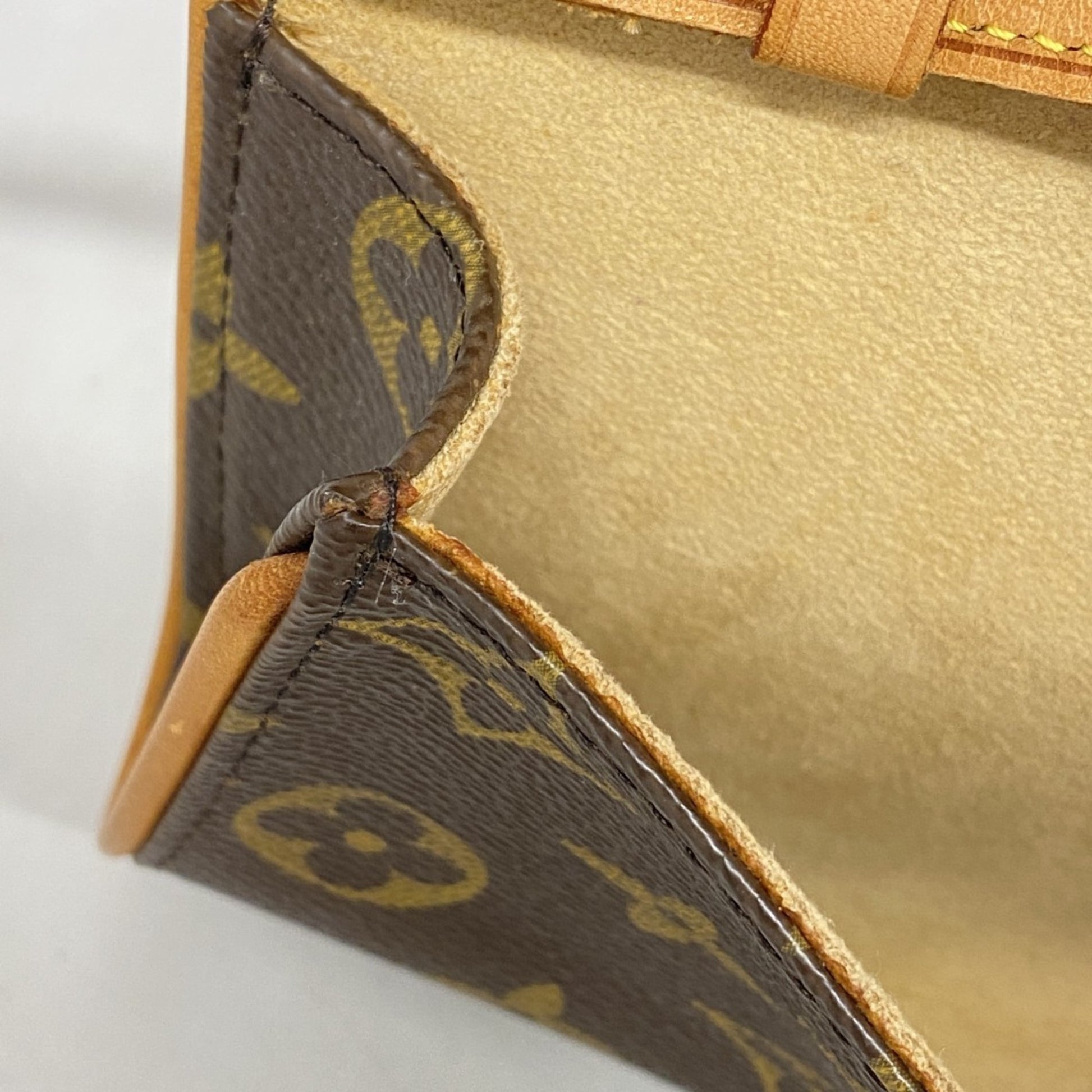 Louis Vuitton Twin, Brown, Canvas, clutch
