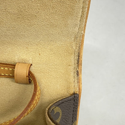 Louis Vuitton Twin, Brown, Canvas, clutch