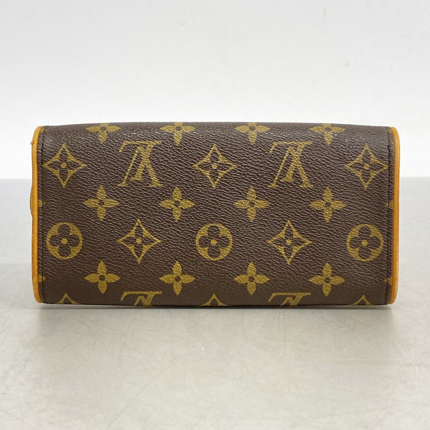 Louis Vuitton Twin, Brown, Canvas, clutch