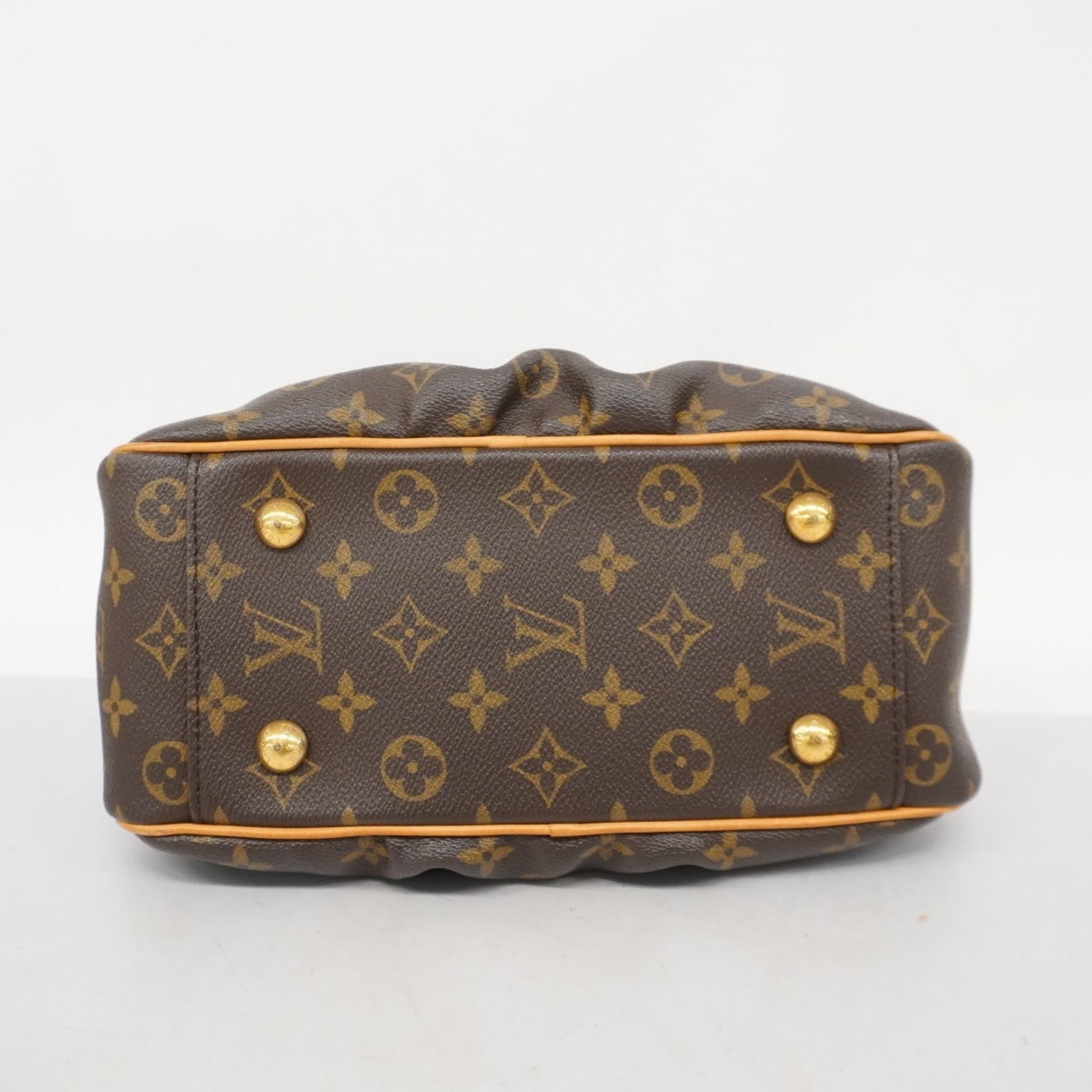Louis Vuitton Clara, Brown, Canvas, handbag