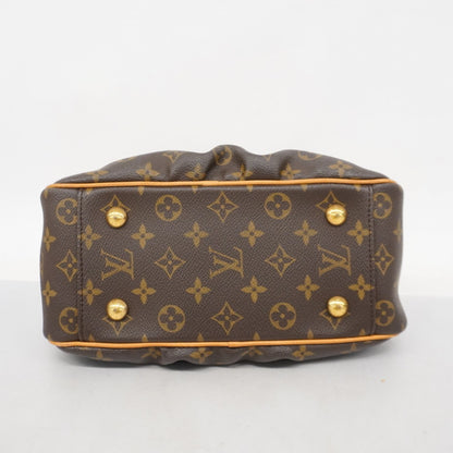 Louis Vuitton Clara, Brown, Canvas, handbag