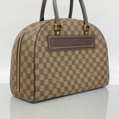Louis Vuitton Nolita, Brown, Canvas, handbag