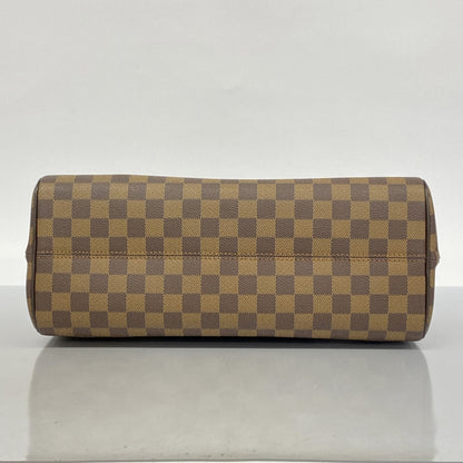 Louis Vuitton Nolita, Brown, Canvas, handbag