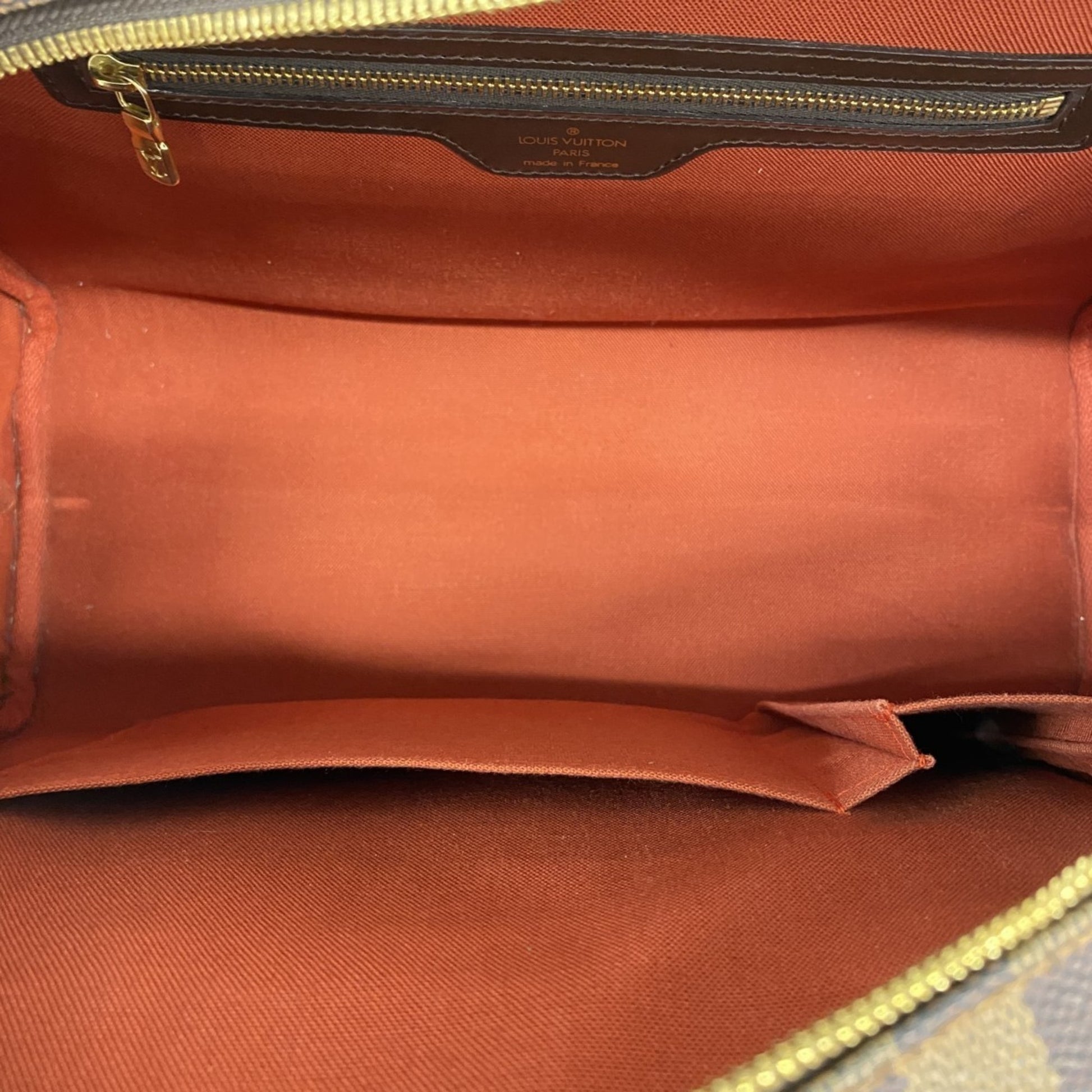 Louis Vuitton Nolita, Brown, Canvas, handbag