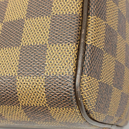 Louis Vuitton Nolita, Brown, Canvas, handbag