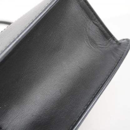 Gucci Sylvie, Black, Leather, handbag