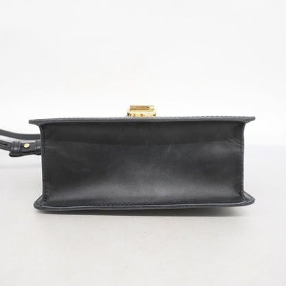 Gucci Sylvie, Black, Leather, handbag