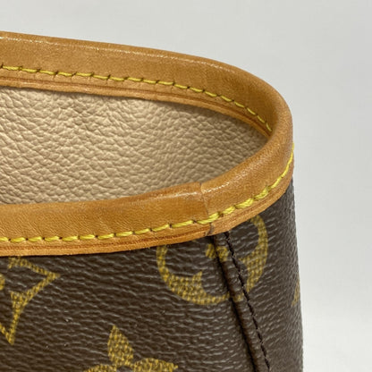 Louis Vuitton Bucket GM, Brown, Canvas, tote