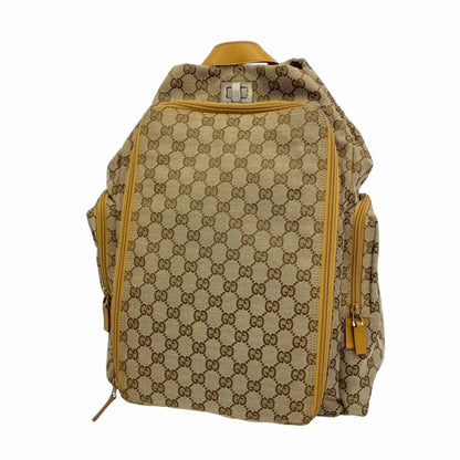 Gucci GG canvas, Beige, Canvas, backpack