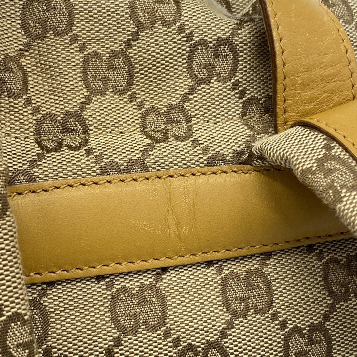 Gucci GG canvas, Beige, Canvas, backpack