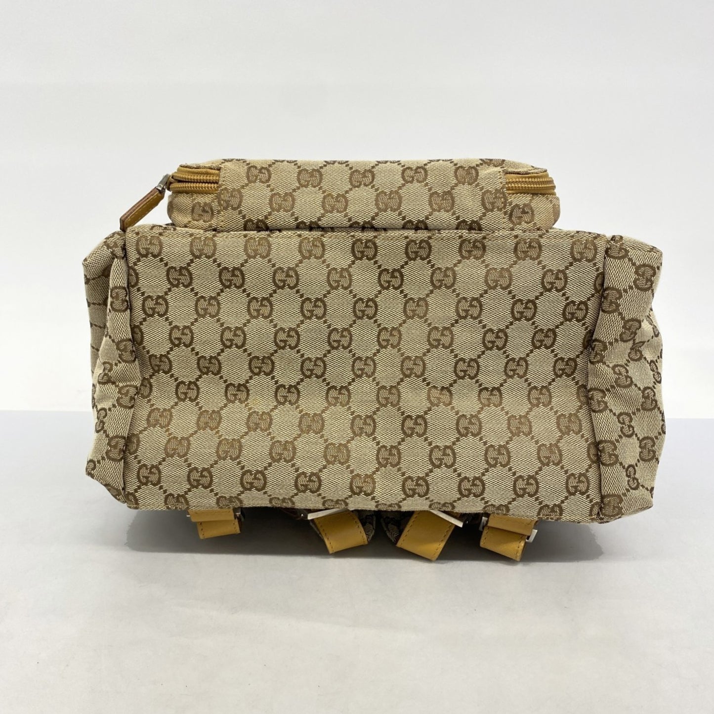 Gucci GG canvas, Beige, Canvas, backpack