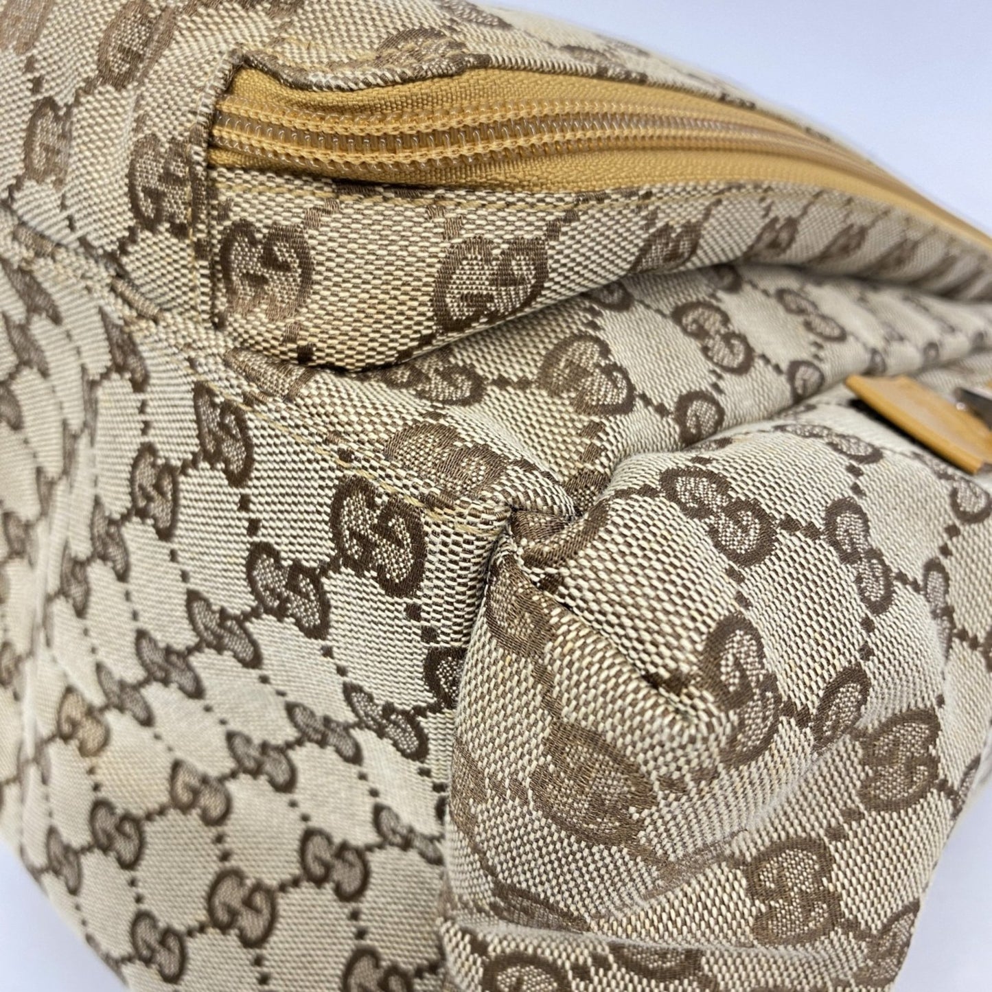 Gucci GG canvas, Beige, Canvas, backpack