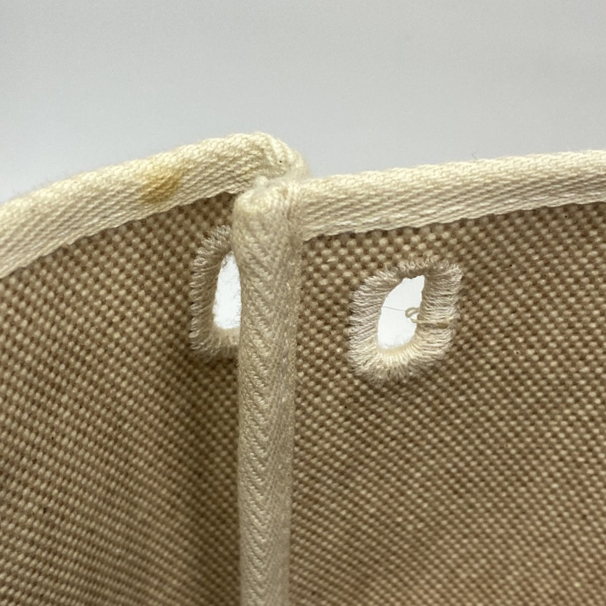 Hermès Herbag, Beige, Canvas, tote