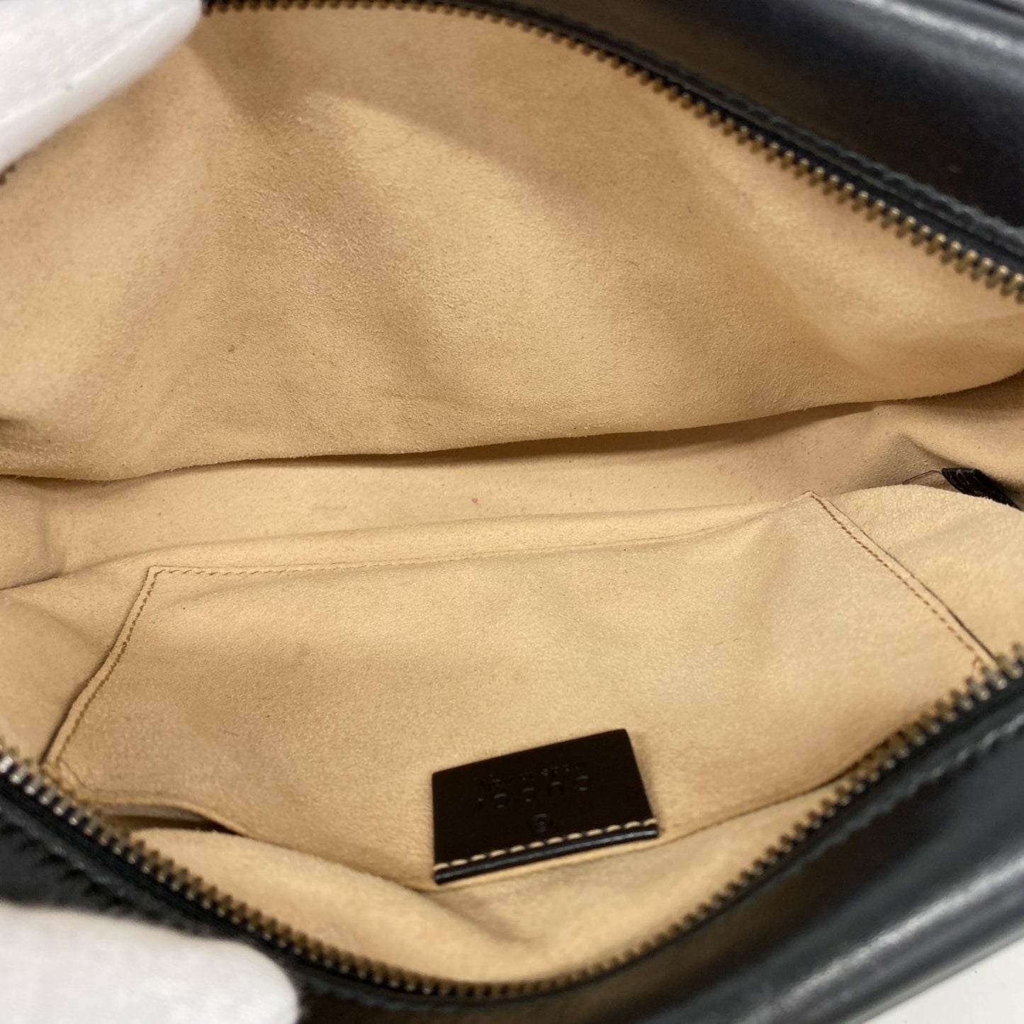 Gucci Marmont, Black, Leather, shoulder