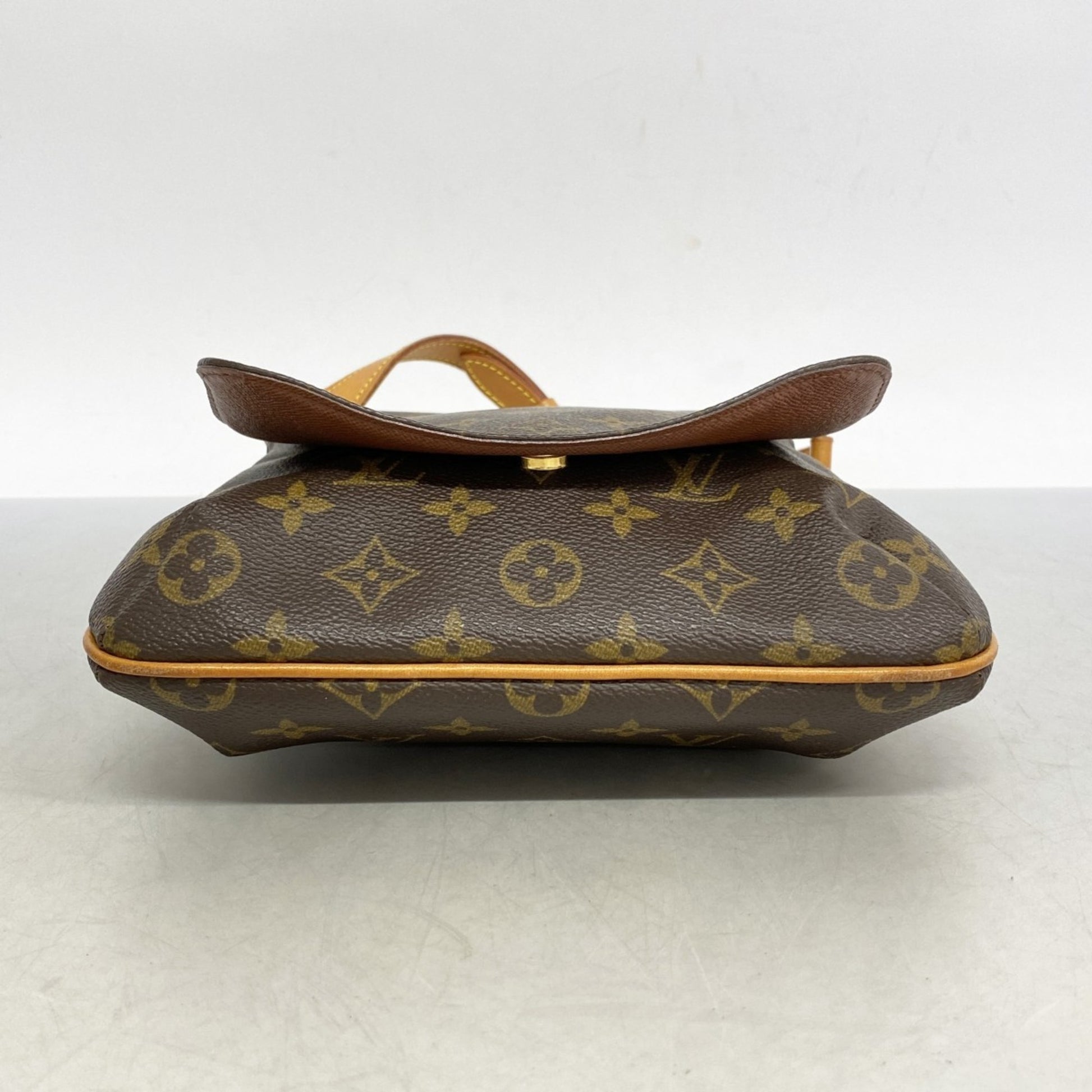 Louis Vuitton Musette Salsa, Brown, Canvas, shoulder