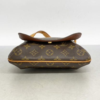 Louis Vuitton Musette Salsa, Brown, Canvas, shoulder