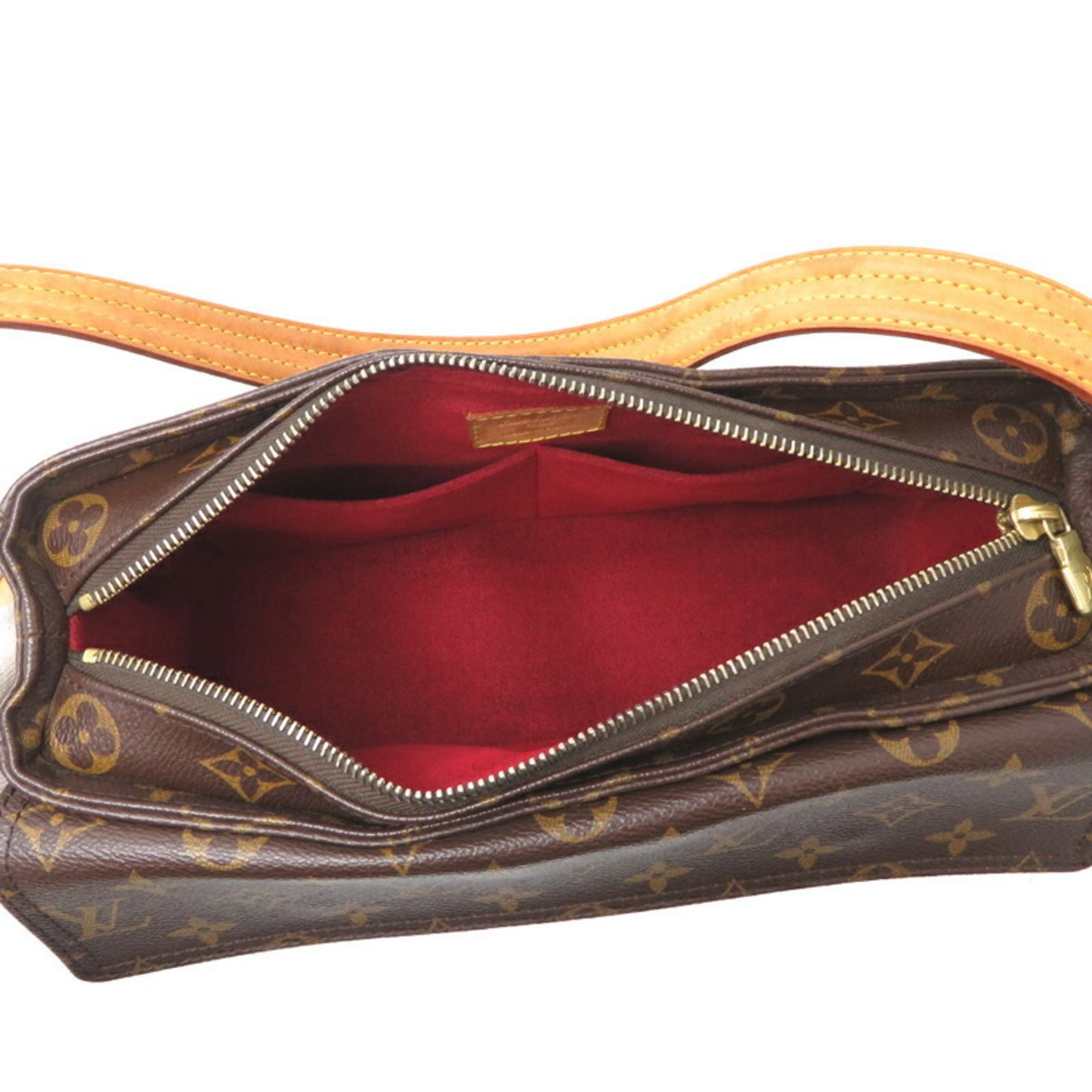 Louis Vuitton Viva Cité, Brown, Canvas, shoulder