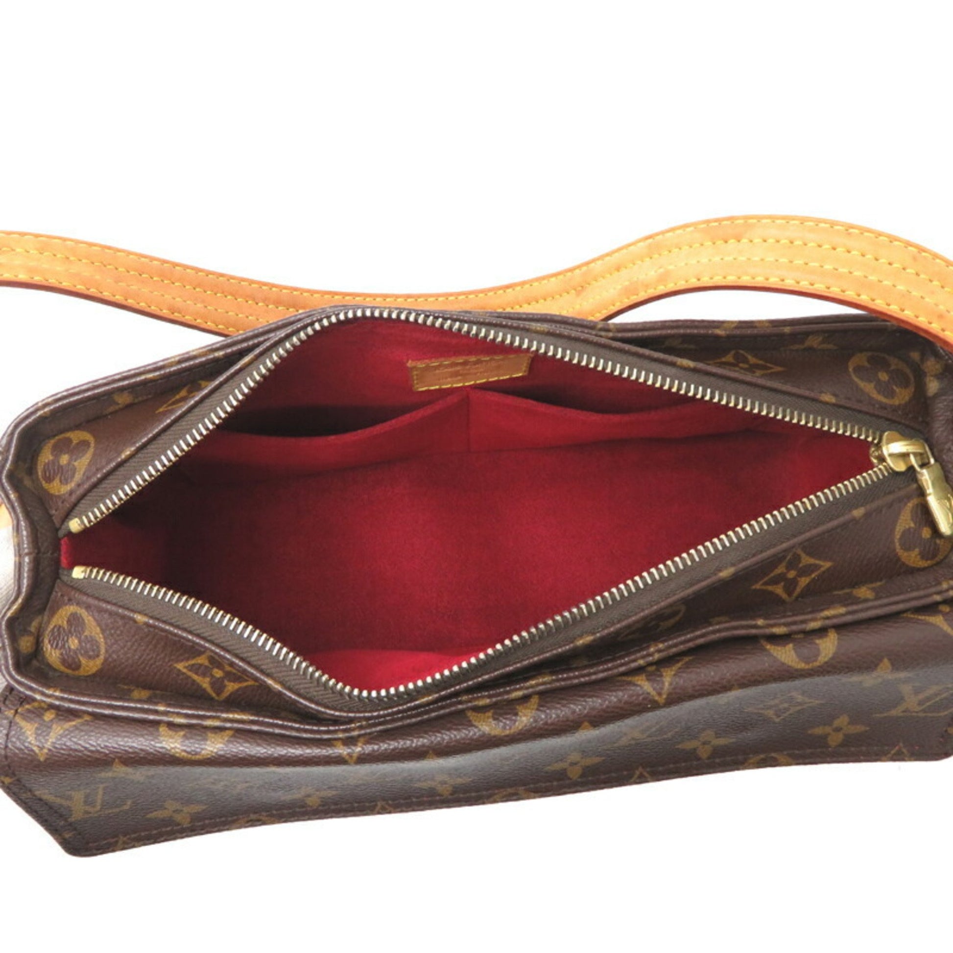 Louis Vuitton Viva Cité, Brown, Canvas, shoulder