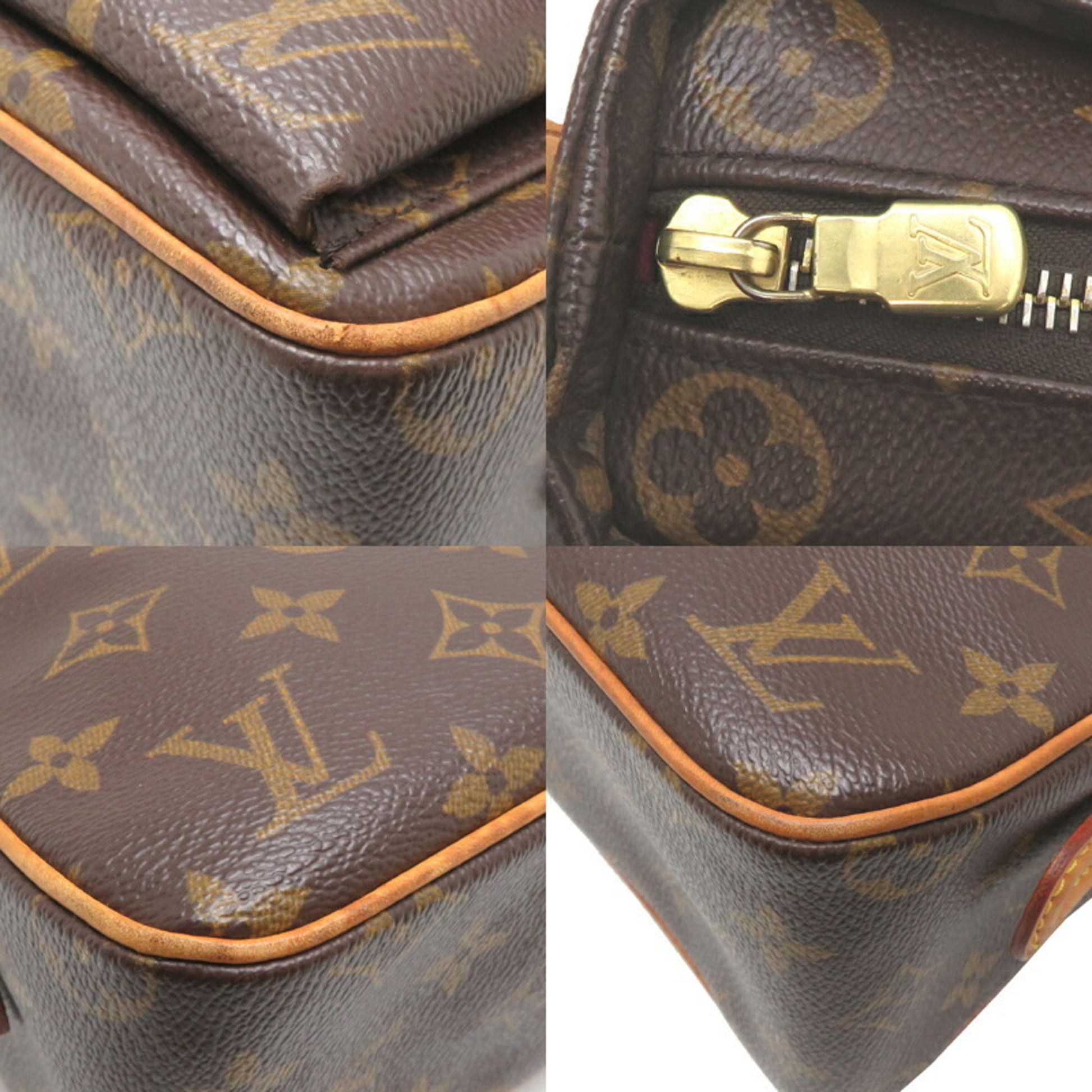 Louis Vuitton Viva Cité, Brown, Canvas, shoulder