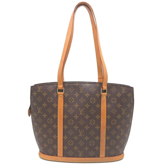 Louis Vuitton Babylone, Brown, Canvas, tote