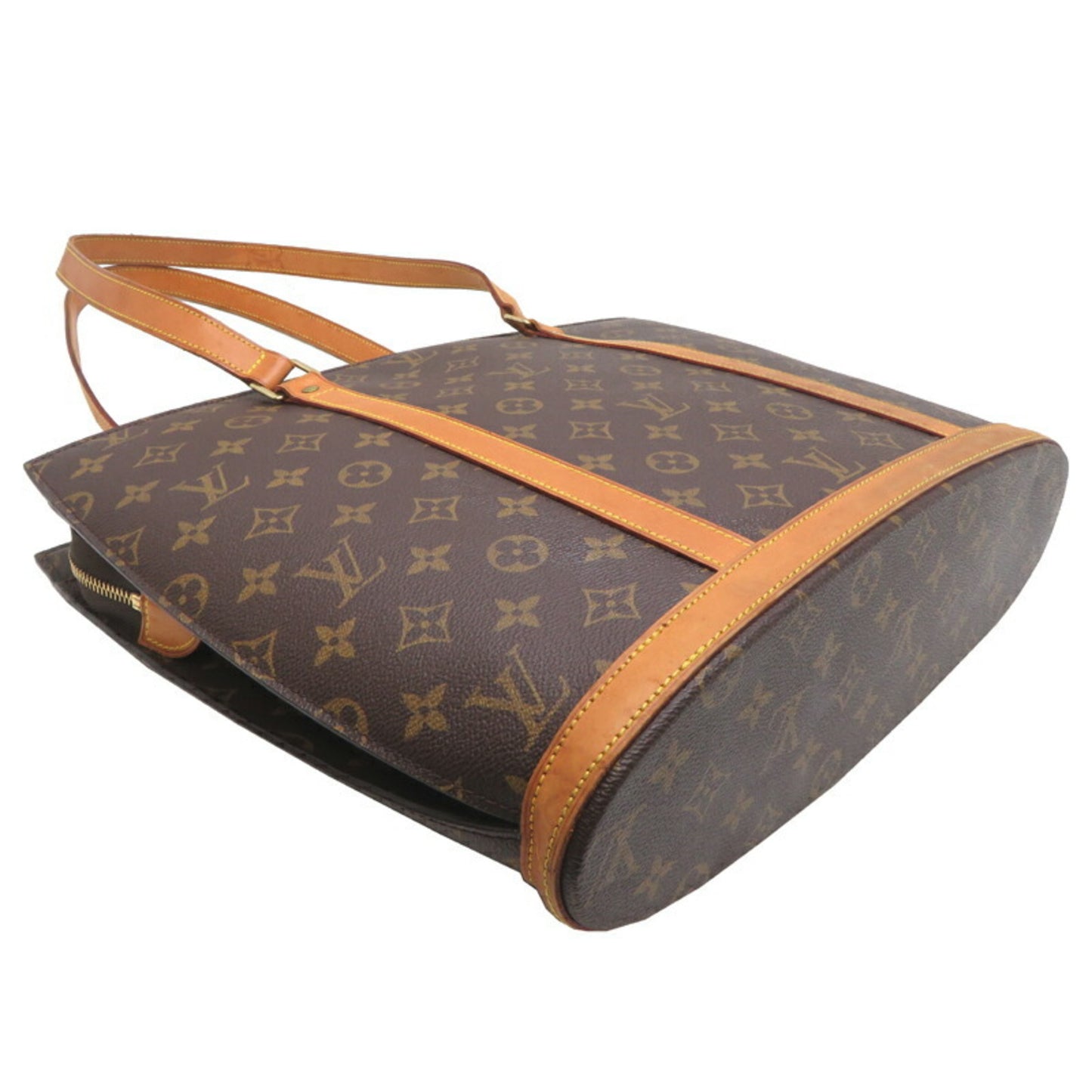 Louis Vuitton Babylone, Brown, Canvas, tote