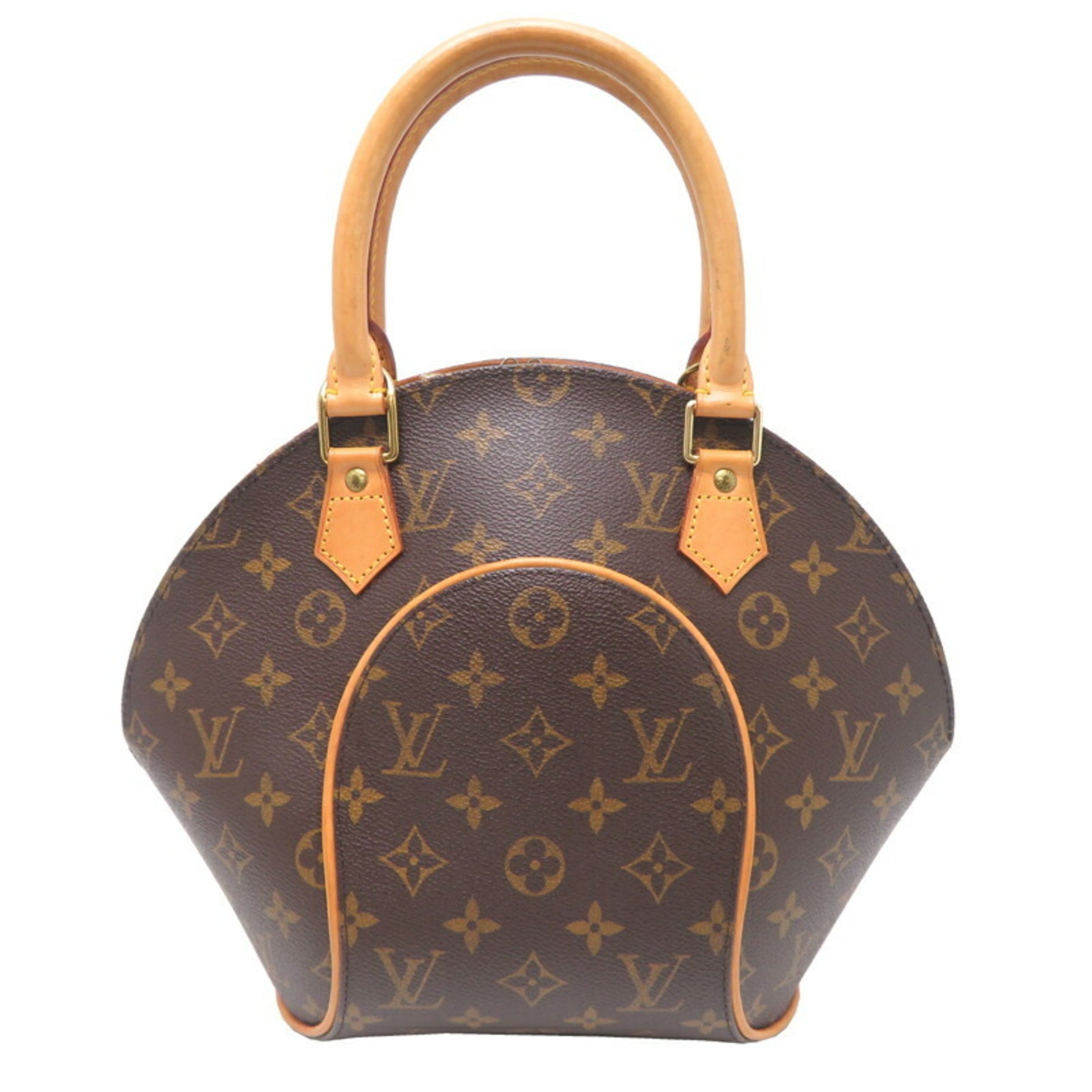 Louis Vuitton Ellipse PM, Brown, Canvas, handbag