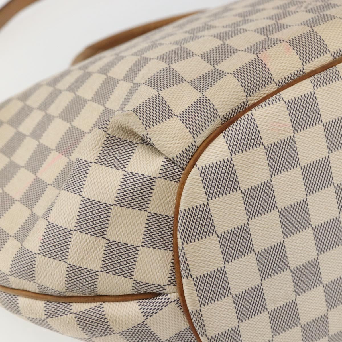 Louis Vuitton Riviera Damier, Beige, Canvas, Handbag
