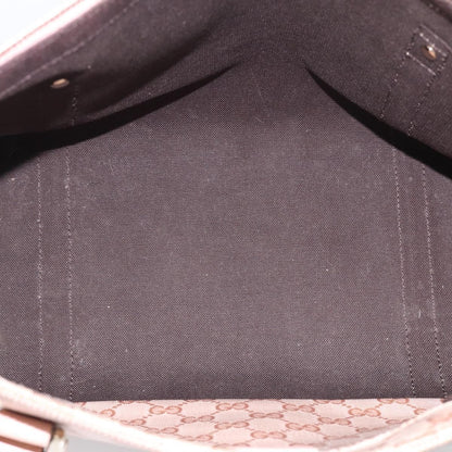 Gucci Abbey Zip Tote GG Canvas and Leather, Pink, Canvas, Handbag
