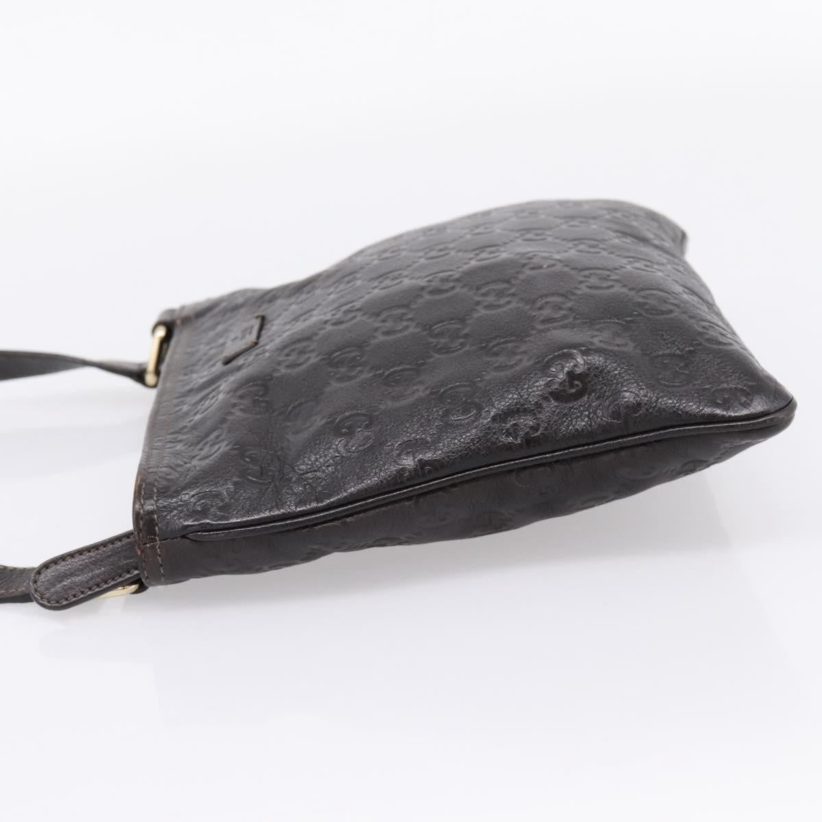 Gucci Crossbody Guccissima Leather, Brown, Leather, Crossbody Bag