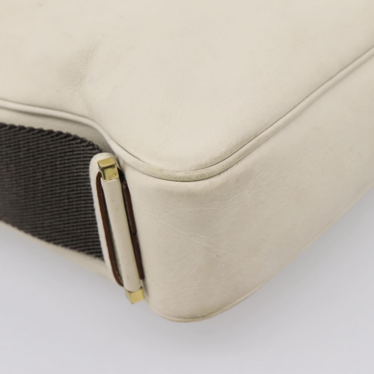 Gucci Shoulder Leather, Beige, Leather, Shoulder Bag