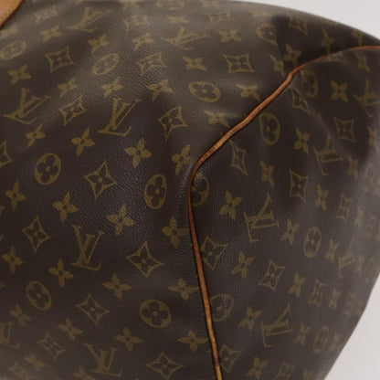 Louis Vuitton Keepall 60, Brown, Canvas, travel