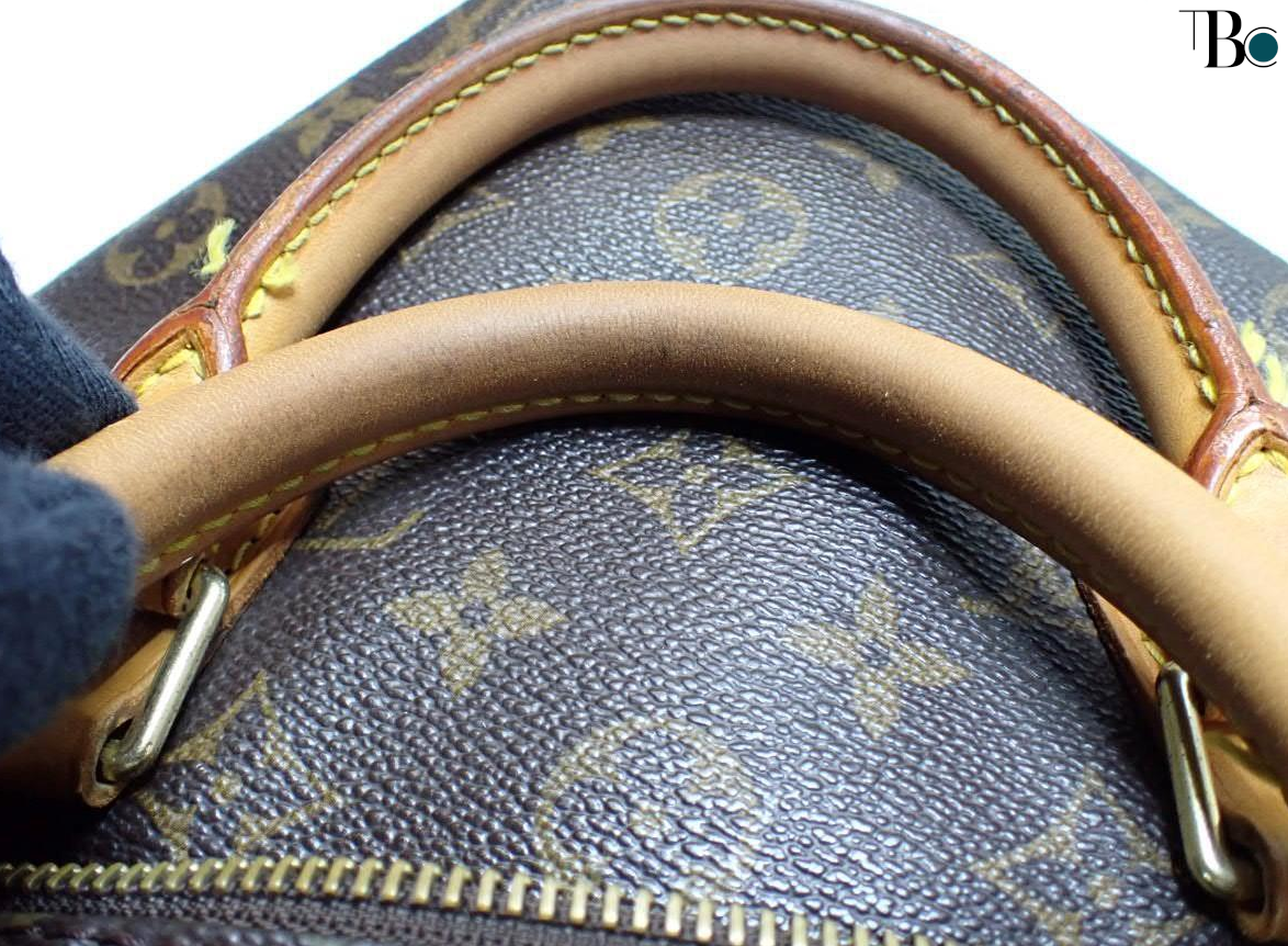 Louis Vuitton Speedy Handbag Monogram Canvas, BROWN, CANVAS, Handbag