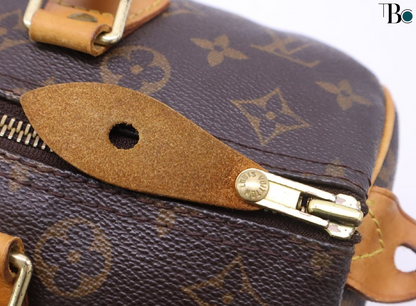 Louis Vuitton Speedy Handbag Monogram Canvas, BROWN, CANVAS, Handbag