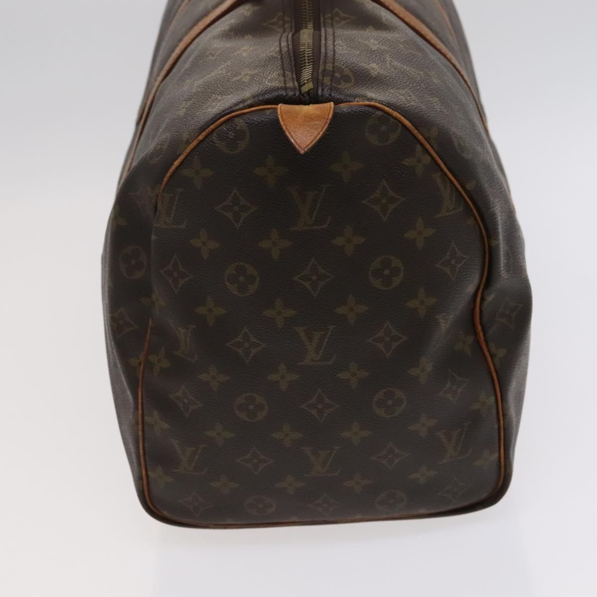Louis Vuitton Keepall 50, Brown, Canvas, travel