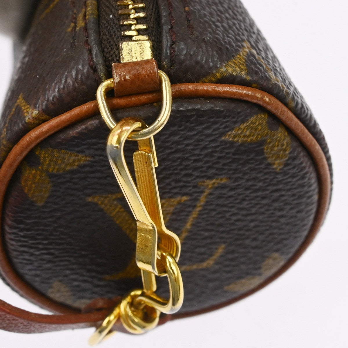 Louis Vuitton Papillon Pochette Monogram Canvas, Brown, Canvas, Clutch